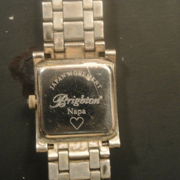 Brighton NAPA Ladies Silver Tone Watch 6.5\